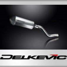 Kawasaki KLR650E 2008-2024 Echappement KIT-Silencieux 260mm X-Ovale Titane