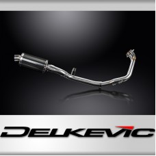 Benelli Leoncino 500 Trail 21-23 Echappement 2-1 Silencieux 225mm Ovale Carbone