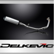 Benelli Leoncino 500 Trail 21-23 Echappement 2-1 Silencieux 343mm X-Ovale Titane