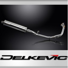 Benelli Leoncino 500 Trail 21-23 Echappement 2-1 Silencieux 450mm Ovale Inox