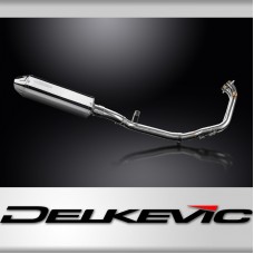 Benelli Leoncino 500 Trail 21-23 Echappement 2-1 Silencieux 320mm Tri-Ovale Inox