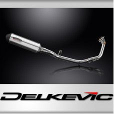 Benelli Leoncino 500 Trail 21-23 Echappement 2-1 Silencieux 343mm X-Ovale Inox