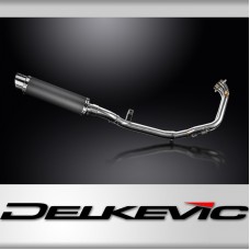 Benelli Leoncino 500 Trail 21-23 Echappement 2-1 Silencieux 350mm Rond Carbone