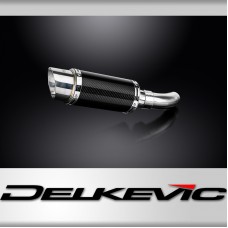 Benelli Leoncino 500 Trail 2021-23 Echappement KIT-Silencieux 200mm Rond Carbone