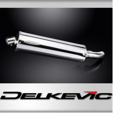 Benelli Leoncino 500 Trail 2021-2023 Echappement KIT-Silencieux 450mm Ovale Inox