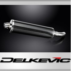 Benelli Leoncino 500 Trail 21-23 Echappement KIT-Silencieux 450mm Ovale Carbone