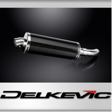 Benelli Leoncino 500 Trail 21-23 Echappement KIT-Silencieux 350mm Ovale Carbone