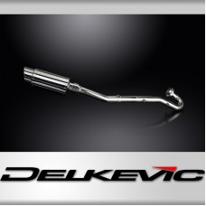 Kawasaki KLR650A 1987-2007 Echappement Complet Silencieux 200mm Rond Inox