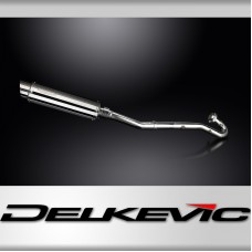 Kawasaki KLR650A 1987-2007 Echappement Complet Silencieux 350mm Rond Inox