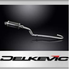 Yamaha XT500 TT500 1977-1981 Echappement Complet Silencieux 225mm Ovale Carbone