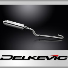 Yamaha XT500 TT500 1977-1981 Echappement Complet Silencieux 320mm Tri-Ovale Inox