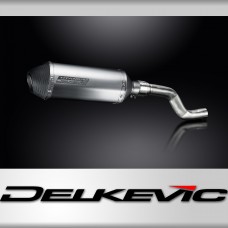 Yamaha XT500 TT500 1977-1989 Echappement KIT-Silencieux 260mm X-Ovale Titane