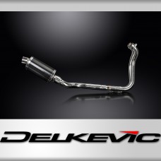 Suzuki GSX-8S GSX-8R 2023-2024 Echappement 2-1 Silencieux 225mm Ovale Carbone