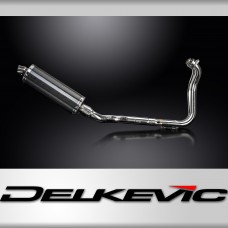 Suzuki GSX-8S GSX-8R 2023-2024 Echappement 2-1 Silencieux 350mm Ovale Carbone
