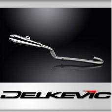 Yamaha XT500 TT500 77-89 Echappement Complet Silencieux A Cone Inverse Inox Poli