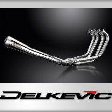 Honda CB750 K0-K6 SOHC 69-76 Echappement 4-1 Silencieux A Cone Inverse Inox Poli