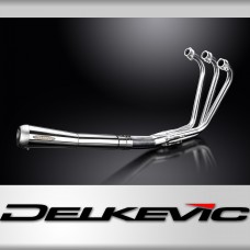 Yamaha XS750 XS850 1976-1982 Echappement 3-1 Silencieux A Cone Inverse Inox Poli