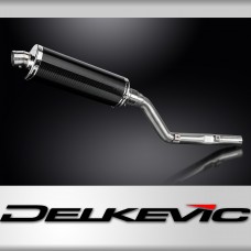 Suzuki DRZ400E DR-Z400E 2000-2009 Echappement KIT-Silencieux 350mm Ovale Carbone