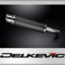 Honda CB750 Hornet 2023-2024 Echappement KIT-Silencieux 350mm Rond Carbone