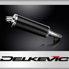 Honda NT1100 2022-2024 Delkevic Echappement KIT-Silencieux 350mm Ovale Carbone