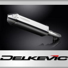 Honda NT1100 2022-2024 Delkevic Echappement KIT-Silencieux 320mm Tri-Ovale Inox