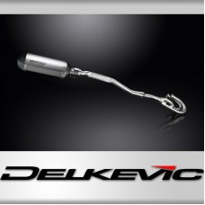 Honda XL250S 1978-1981 Echappement Complet Silencieux 260mm X-Ovale Titane