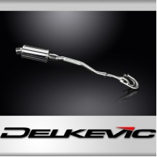 Honda XL250S 1978-1981 Delkevic Echappement Complet Silencieux 225mm Ovale Inox