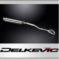 Honda XL250S 1978-1981 Delkevic Echappement Complet Silencieux 350mm Rond Inox