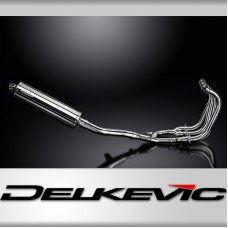 Suzuki GSX1400 2006-2007 Echappement Complet 4-1 Silencieux 450mm Ovale Inox