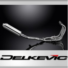 Suzuki GSX1400 2006-2007 Echappement Complet 4-1 Silencieux 320mm Tri-Ovale Inox