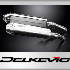 Yamaha FJ1100 FJ1200 1984-1987 Echappement KIT-Silencieux 420mm Tri-Ovale Inox