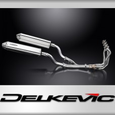 Kawasaki Z1000SX 2010-19 Echappement Complet 4-2 Silencieux 420mm Tri-Ovale Inox