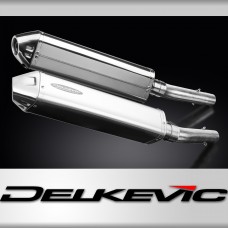 Aprilia RSV1000R Factory 2004-10 Echappement KIT-Silencieux 420mm Tri-Ovale Inox