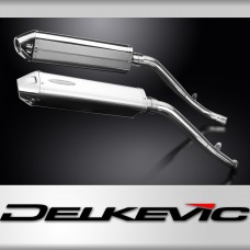 Honda XL1000 V Varadero 1999-14 Echappement KIT-Silencieux 420mm Tri-Ovale Inox