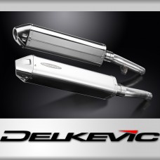 Yamaha FJ1200 ABS 3XW 1991-1996 Echappement KIT-Silencieux 420mm Tri-Ovale Inox