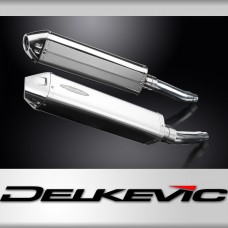 Yamaha TRX850 1995-1999 Echappement KIT-Silencieux 420mm Tri-Ovale Inox