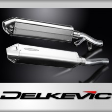 Kawasaki GTR1000 Concours 86-06 Echappement KIT-Silencieux 420mm Tri-Ovale Inox