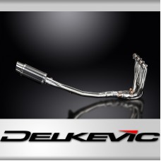 KAWASAKI ZZR1400 06-07 Ecahappement Complet DECAT 4-1 Pot 200 Rond Carbone PISTE