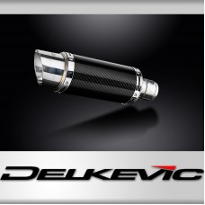 Suzuki 800DE V-Strom 2023-2025 Echappement KIT-Silencieux 200mm Rond Carbone