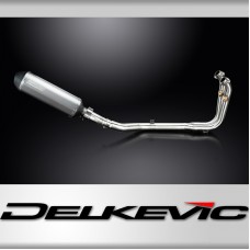 CFMOTO 450SR 2023-2025 Echappement Complet 2-1 Silencieux 343mm X-Ovale Titane