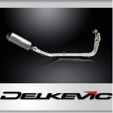 CFMOTO 450SR 2023-2025 Echappement Complet 2-1 Silencieux 260mm X-Ovale Titane