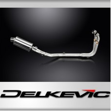 CFMOTO 450SR 2023-2025 Echappement Complet 2-1 Silencieux 225mm Ovale Inox