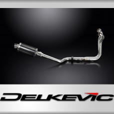 Suzuki 800RE V-Strom 2024-2025 Echappement 2-1 Silencieux 225mm Ovale Carbone