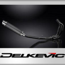 Kawasaki ZRX1100 ZRX1200 1997-2007 Echappement 2-1 Silencieux 350mm Rond Carbone