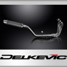 Yamaha Tracer 9 GT 2021-24 Echappement Complet 3-1 Silencieux 350mm Rond Carbone