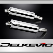 Suzuki GSX1300R Hayabusa 2021-2025 Echappement KIT-Silencieux 350mm Ovale Inox