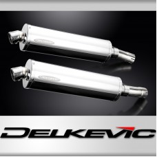 Suzuki GSX1300R Hayabusa 2021-2025 Echappement KIT-Silencieux 450mm Ovale Inox