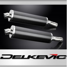 Suzuki GSX1300R Hayabusa 2021-225 Echappement KIT-Silencieux 450mm Ovale Carbone