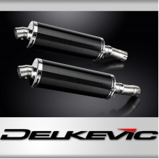 Suzuki GSX1300R Hayabusa 2021-25 Echappement KIT-Silencieux 350mm Ovale Carbone