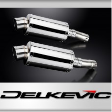 Suzuki GSX1300R Hayabusa 2021-2025 Echappement KIT-Silencieux 225mm Ovale Inox